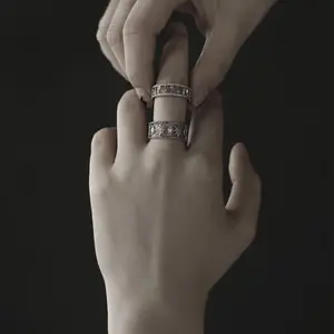 Sparkling Stackable Band Rings for Women - Perfect for Parties and Special Occasions