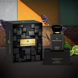 Maison de l'Avenir Vortex Echo Unisex Perfume with Notes of Lemon, Patchouli, Clove Leaf & Cardamom - Cologne for Men