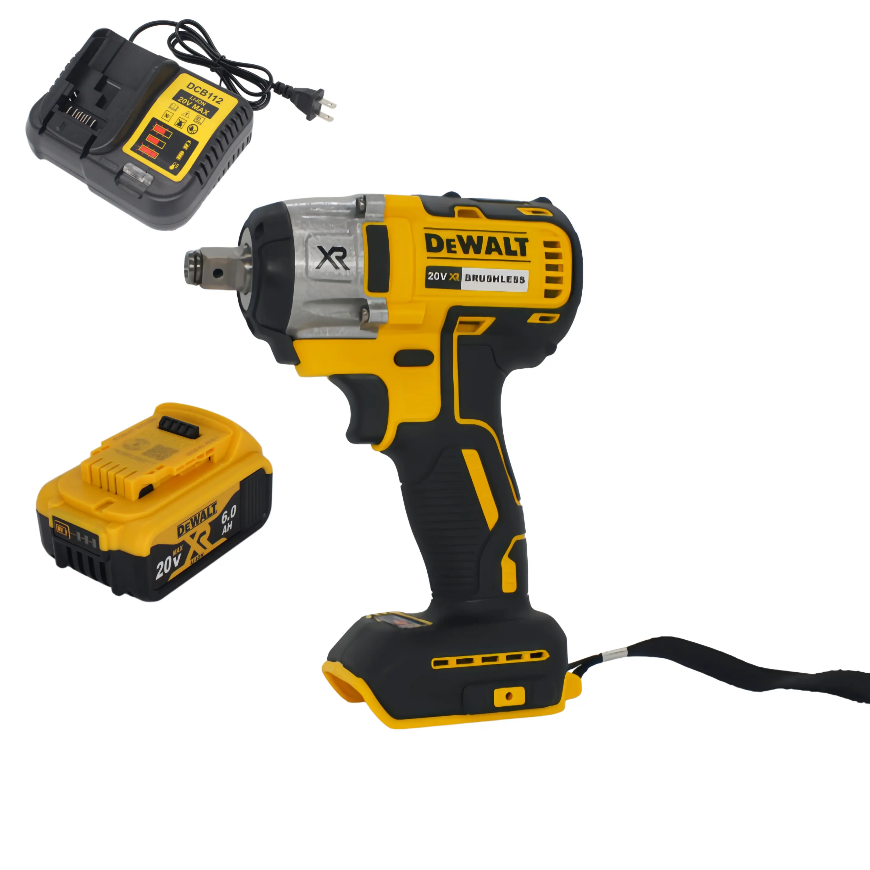 DEWALT DCF880 20V Lithium Cordless Impact Wrench | 205N.m High Torque 2300RPM Rechargeable