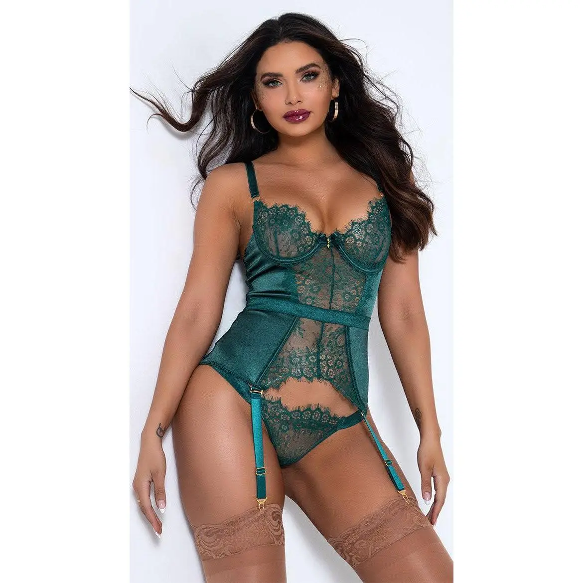 Hasna Satin Bustier