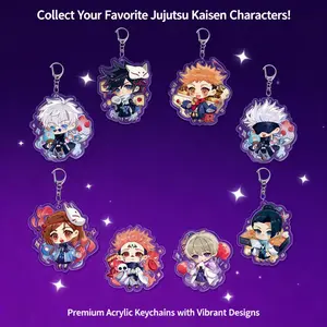 Jujutsu Kaisen Yuji Itadori Acrylic Keychain Anime Merchandise Pendant Accessory Customizable In Stock Fast Shipping Layer