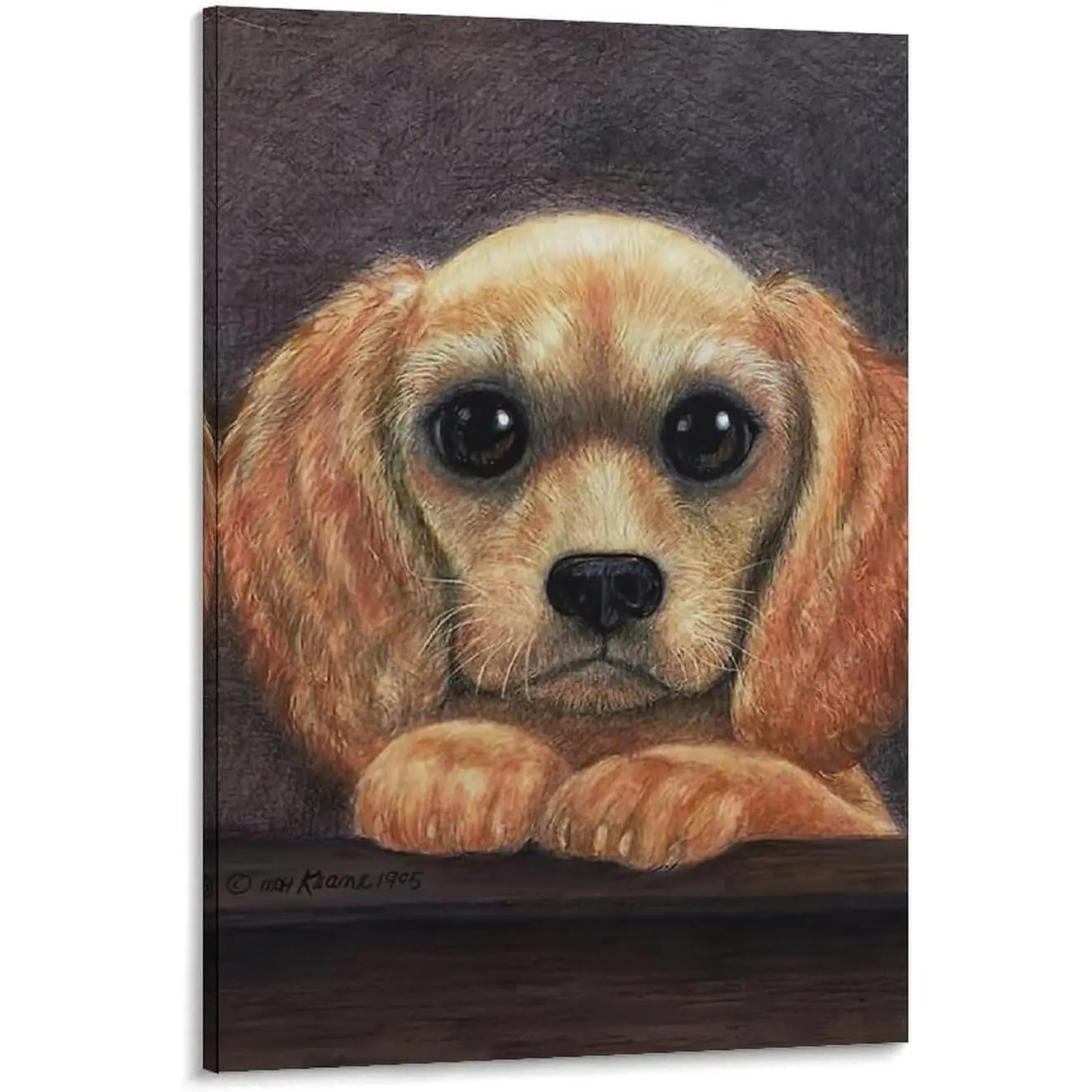 Trendy Decor Canvas Poster -  Margaret Keane Big Eyes Modern Art Poster 21 Canvas Wall Art Posters For Room Aesthetic And Decor Poster For Living Room Bedroom Office Decor Frame-style24x36inch(60x90cm) Gifts Decoration Colorful Ornaments Artistic Photo