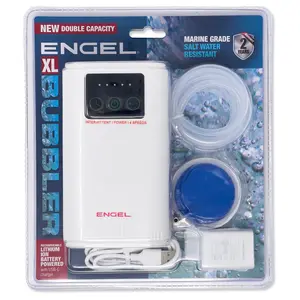 Engel Extra Large Lithium-ion Rechargeable Live Bait Aerator Pump Engel Extra Large Lithium-ion Rechargeable Live Bait Aerator Pump