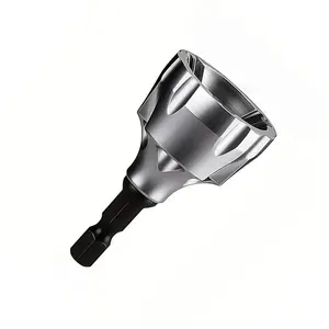 Tungsten Carbide Hex Deburring Tool, Hexagonal Design, Fits All Threads & Metal Rods, Ideal for PVC & 3D Printing, Diameter 1/8''-3/4'' (3-19mm)