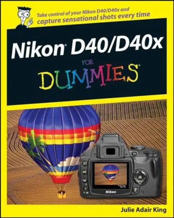 USED Book - Nikon D40/D40x For Dummies by Julie Adair King (Paperback) - english