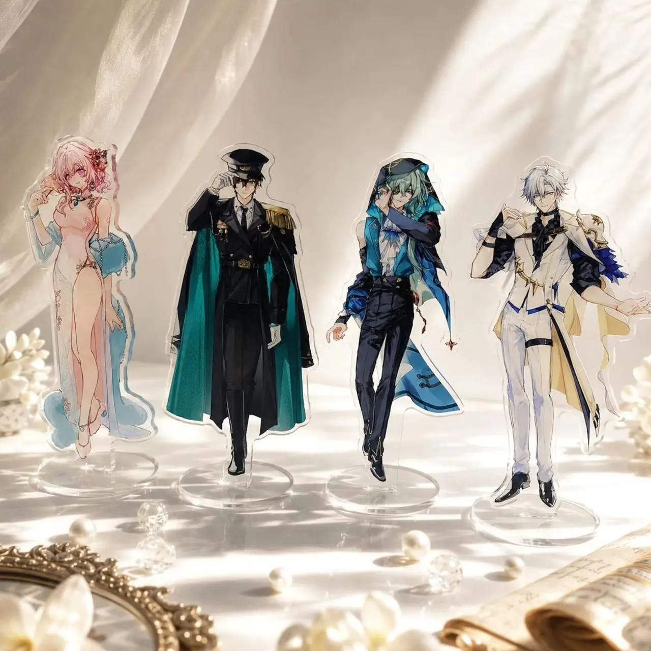 4 Styles Honkai Star Rail Phainon Mydei Acrylic Standee, Figure Collectible Desk Decor Gift