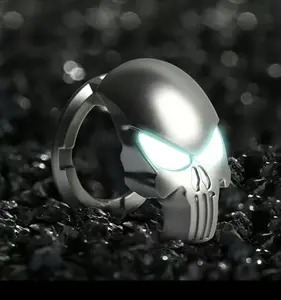 Skull Car Push Start Button Cover StylishEngine Start Button Cover for Protection AntiMisoperation Anti Scratch Starts StopButtons Covers Protector