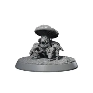 Night Blade Spidershroom 1 3D Miniatures Resin Prints Fantasy RPG Minis Custom Paintable Handcrafted DnD Gaming Figures for Tabletop RPGs and Dungeon Minis Collectors - Decor