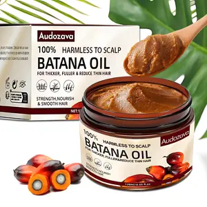 100% Unrefined Batana Oil from Honduras -Fuller, Thicker Hair for Women & Men, SilkyConditioning, FrizzControl & Color CareDamaged Healthier