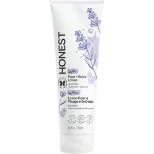The Honest Company Hydrating Face and Body Lotion, Fast Absorbing, Naturally Derived, Hypoallergenic, Fragrance-Free, Sensitive