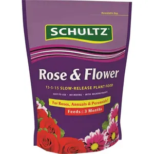 Knox Fertilizer 1466523 Slow-Release Rose & Flower Fertilizer, 3.5 lbs, Granules