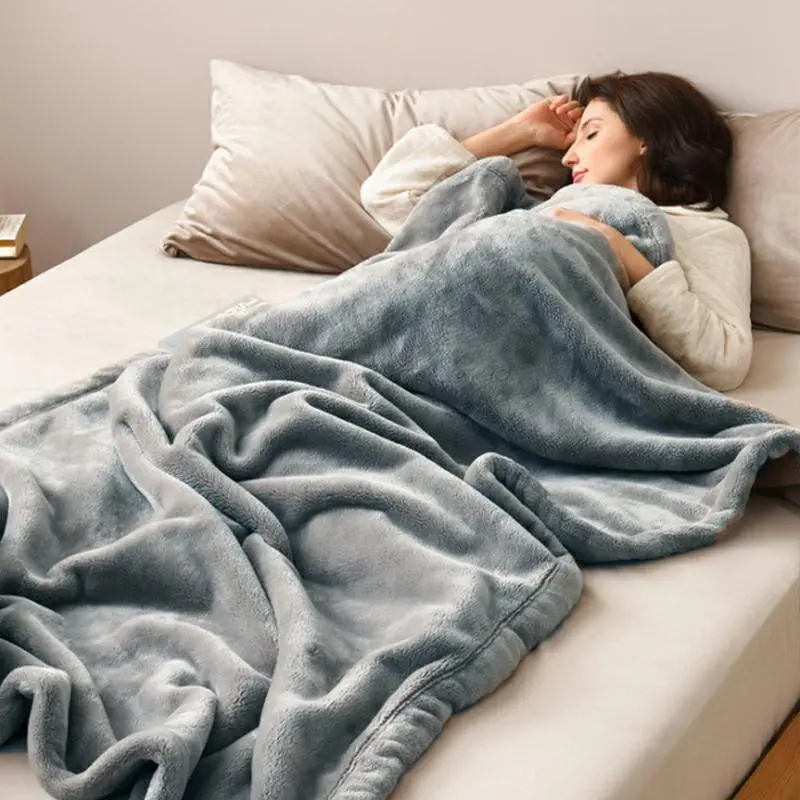 Electric Heated Blanket 72"x84" Full Size with 4 Heating Levels and 10 Hours Auto-Off Large Oversized Heating Blanket  for Bedding - Gray