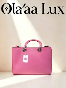 Pre-owned Dior Hot Pink Luxury Tote Bag