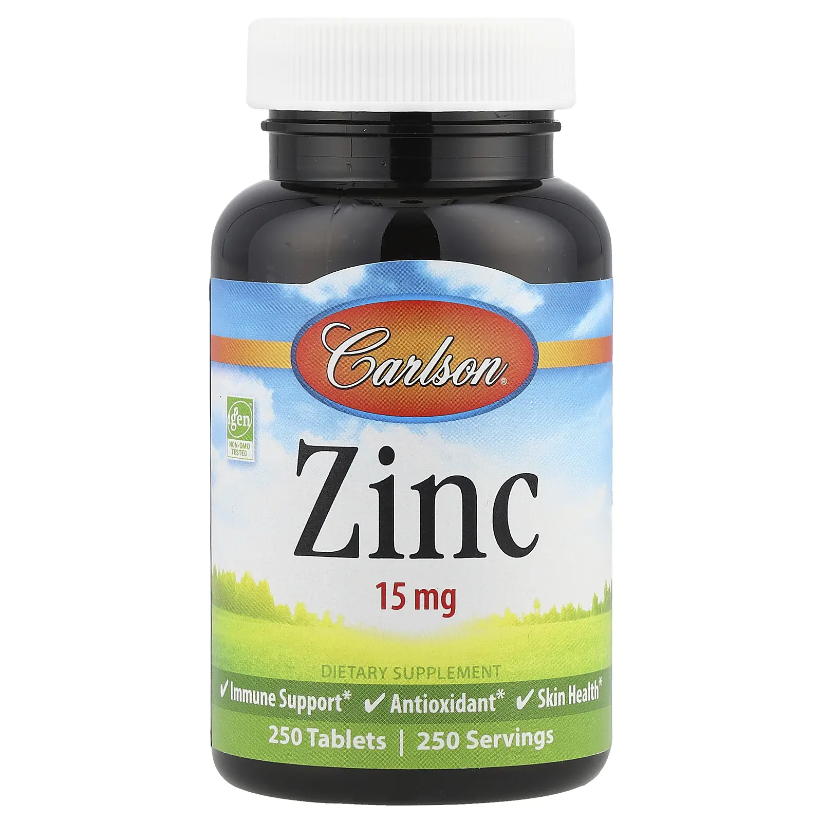 Carlson Zinc, 250 Tablets