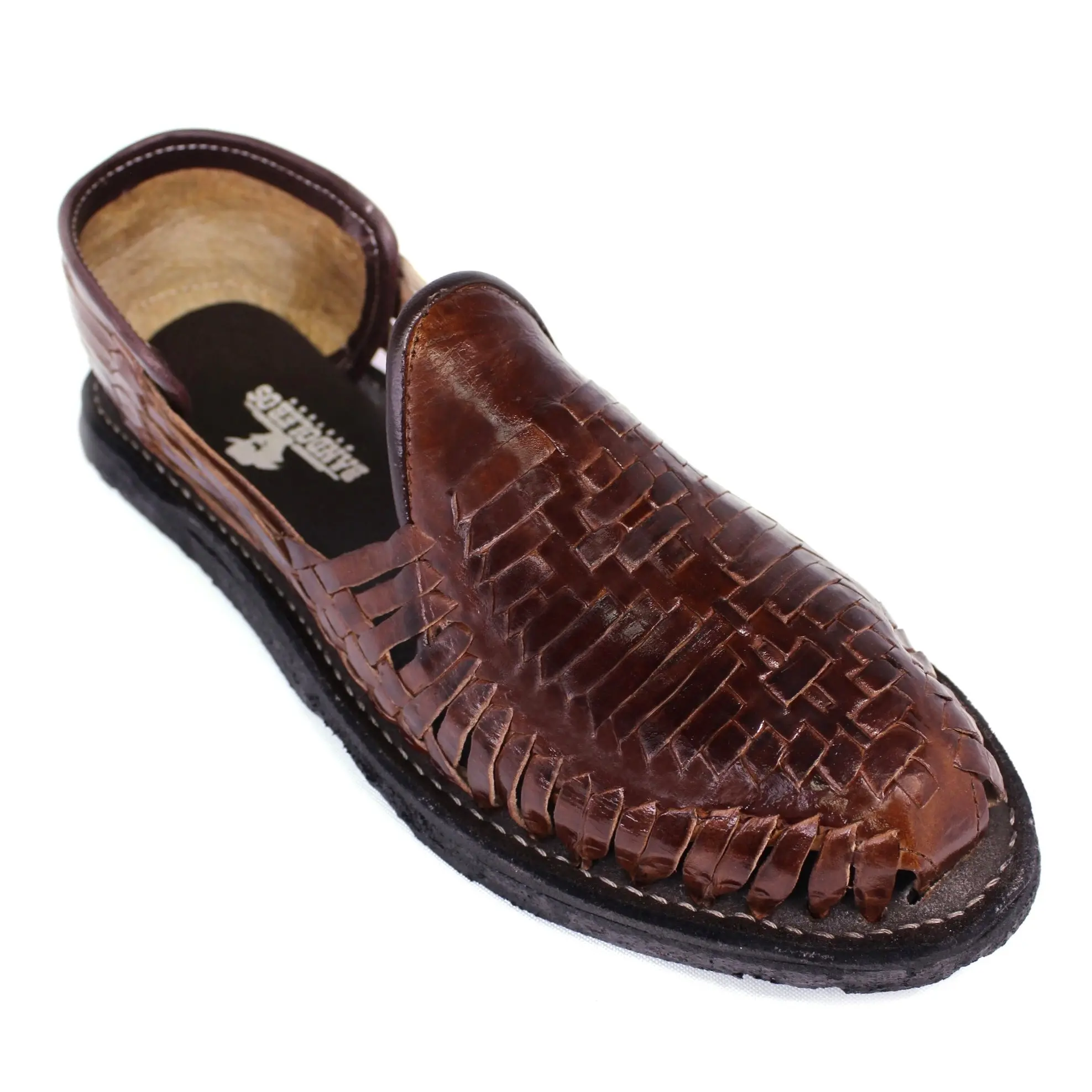 "Hector" Men's Classic Huaraches - Café