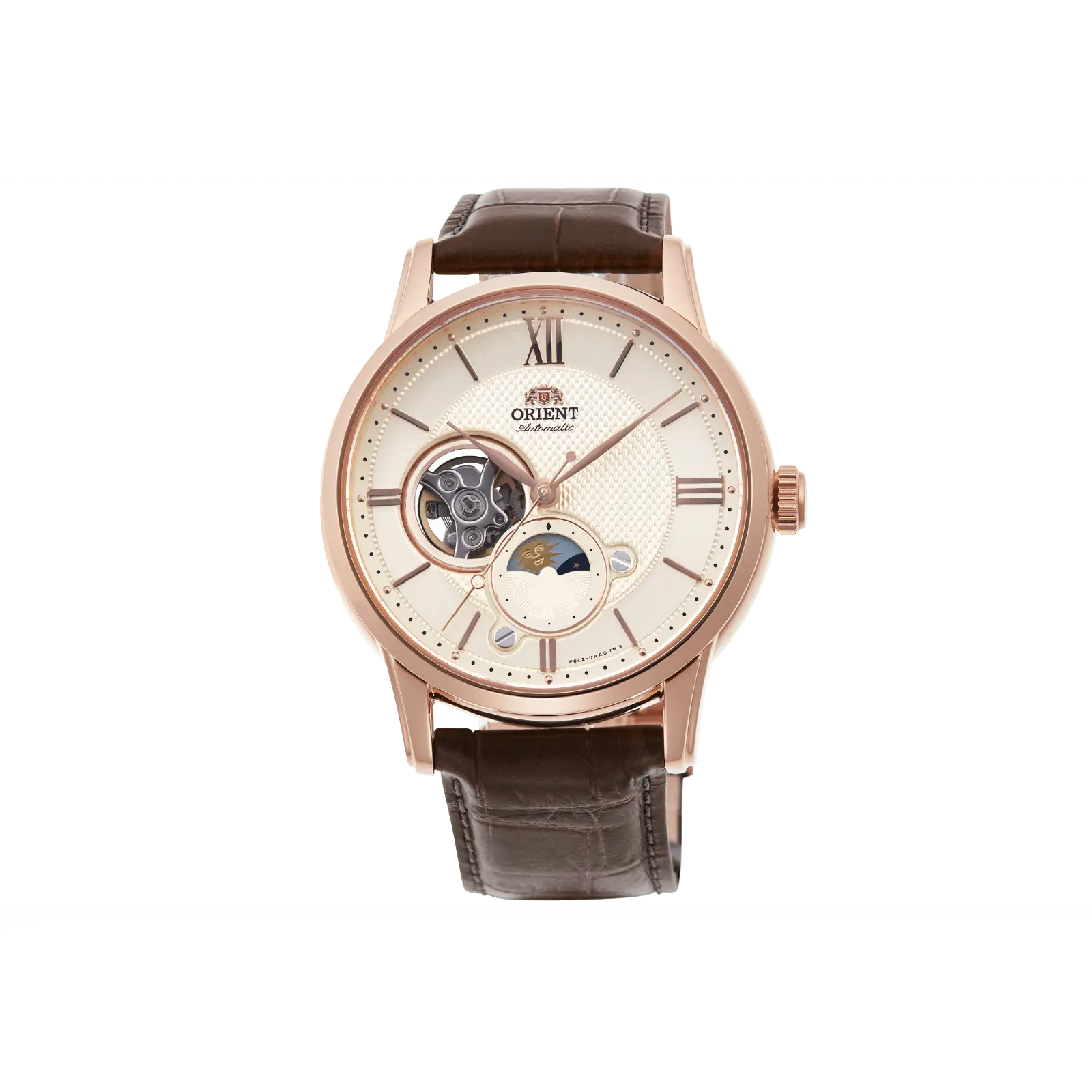 Orient Classic Open-Heart Automatic Dress Watch, 42mm Stainless Steel Case with White Dial and Sapphire Crystal, RA-AS0009S30B, Automatic Watches, Mechanical Watch