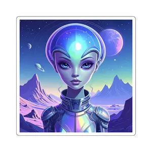Copy of Galactic Astronaut Stickers - Magical Decor for Laptops, Water Bottles, Journals, Gifts, Fantasy Lovers