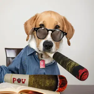 Pet Smoke Pipe Plush Toy, Dual-Layer Thick Fabric Bite-Resistant, Dog Toy, Interactive Chew, Durable Pet Chew Toy, Ideal for Dogs