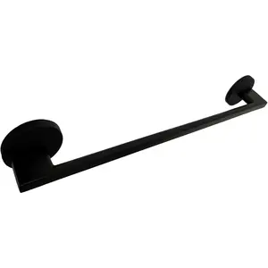 Towel Bar for Kitchen,  Towel Racks for Refrigerator,Hand Towel Holder Organizer,Space-Saving Towel Hanger, Decor, Towel Rod for Dishwasher,Washing Machine,Black