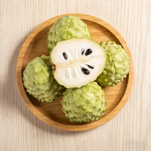 Sugar Apple Seeds Non-GMO Rare Tropical Fruit Seeds Easy Grow Outdoor Backyard Garden Patio Potted Home Orchard Plant