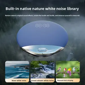 2026 New Model Display Screen Under-Pillow Sleep Speaker Ultra-Thin Sleep Bluetooth Speaker White Noise Pillow Speaker