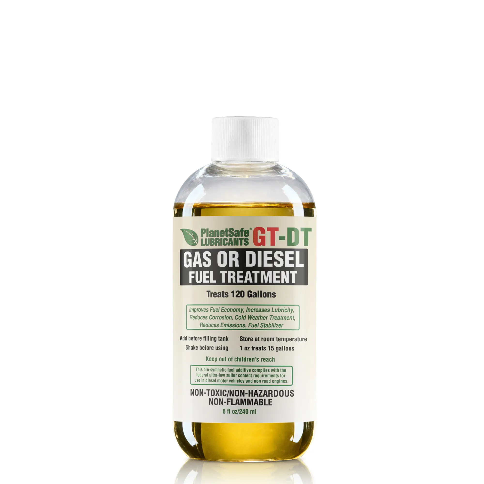 GT-DT Gas or Diesel Fuel Treatment (Additive, 8oz)