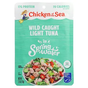 Chicken of the Sea Wild Caught Light Tuna in Spring Water, 2.5 oz (70 g)