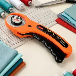 Multi-Function Cutting Tool Set: Tungsten Steel Rotary Blade, Fabric Cutter, Leather Scorer. Magnetic Quick-Change Blades, Safety Lock. Ideal for DIY, Sewing, Fabric, Paper, Wallpaper Trimming. Precise, Durable, Essential Craft & Household Tool Kit.
