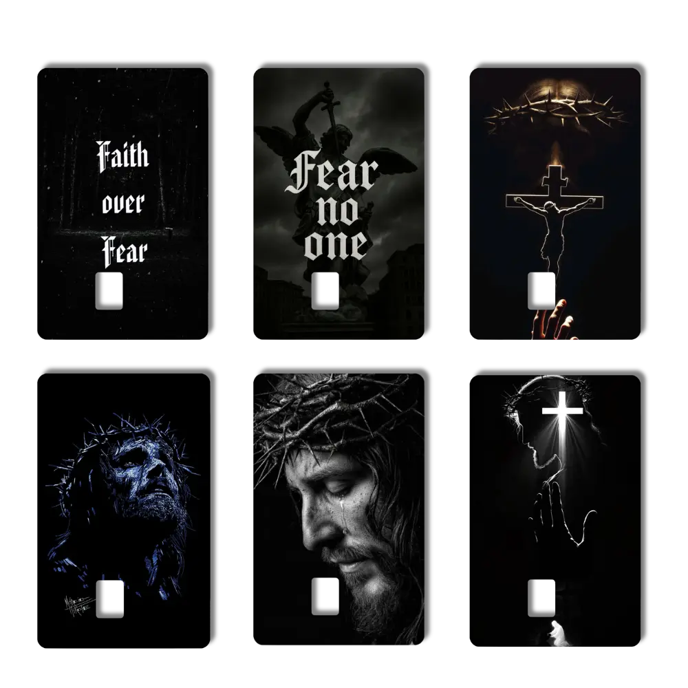 Matte Vinyl Jesus Savior Card Skin