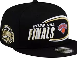 New York Knicks 2026 Eastern Conference Champions Snapback Hat – Black Adjustable 9FIFTY Style Basketball Cap