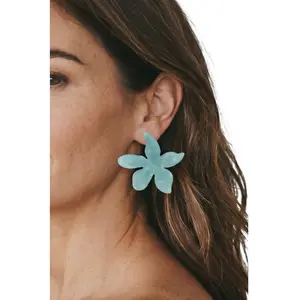Flower Bloom Statement Earrings