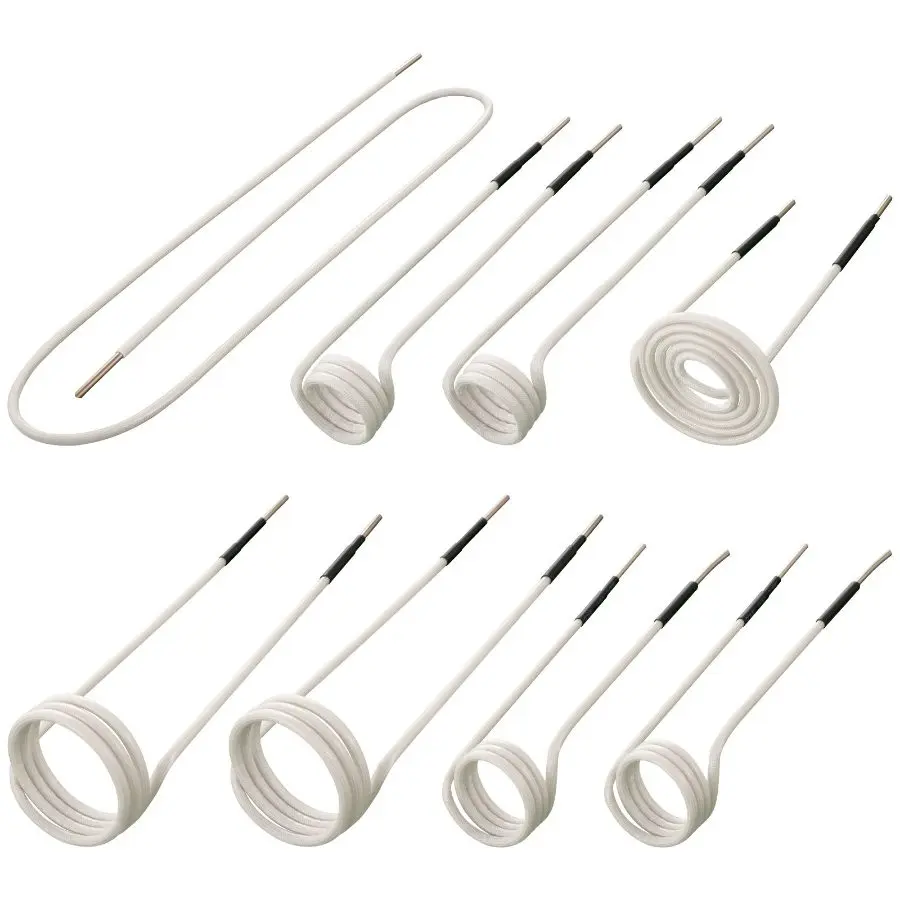 【Summerfinds】 VEVOR Induction Heater Coil Kit 8PCS Most Used Induction Heater Coils with Varying Lengths, Heat Resistant Induction Heater Tool with Flexibility and Long Lifespan For Removing Rusty Bolts and Nutsdealsforyoudays