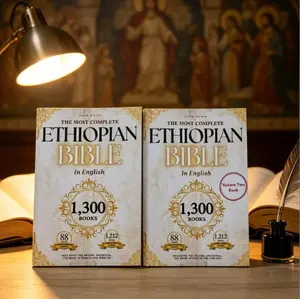 Ethiopian Bible 2-Volume Magnificent Edition Set, 157-Volume English Collection with Lost Apocrypha and Rare Biblical Texts (Religion & Philosophy Book)