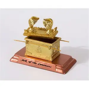 Holy Land Gifts  No. 7523 Ark of The Covenant with Sacred Elements Desktop Set - Small