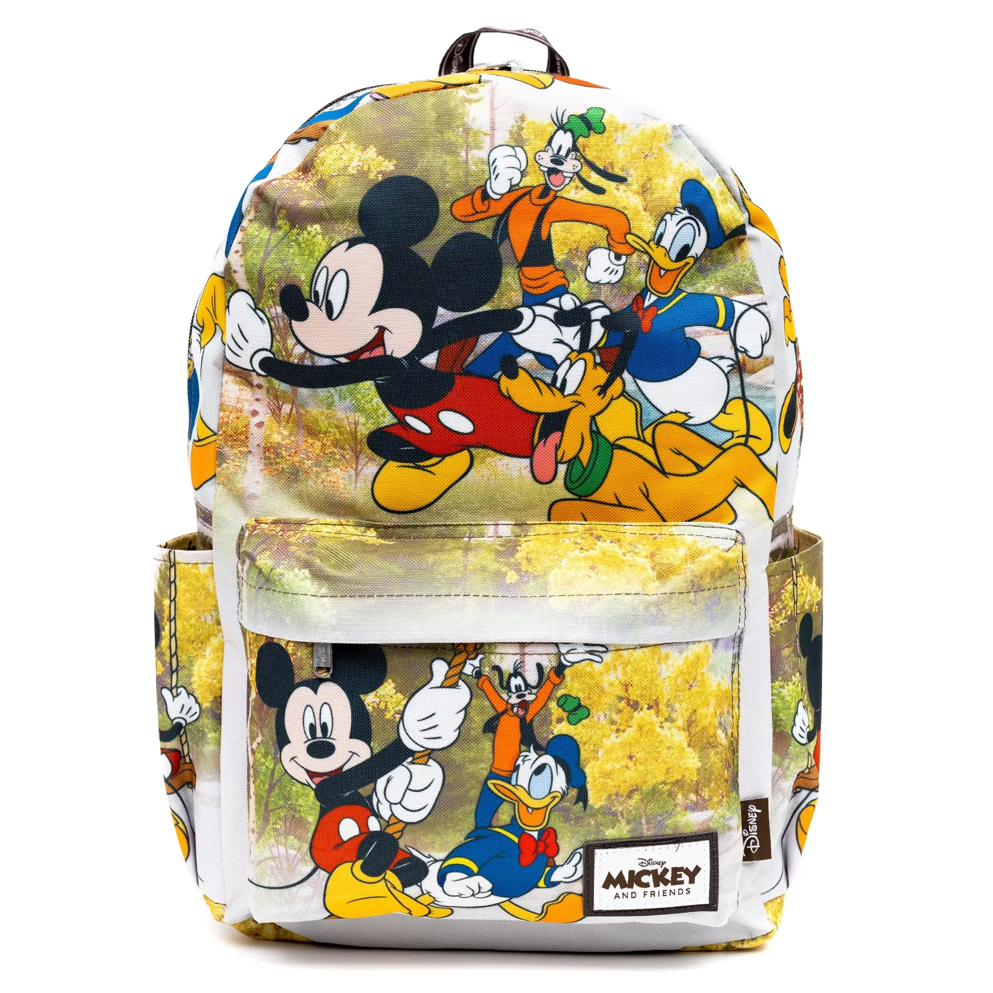 Disney Mickey and Friends Junior Deluxe 17.5” Kids Backpack