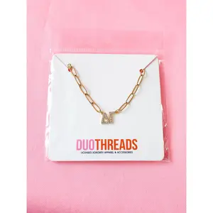 Delta Zeta Rhinestone Necklace