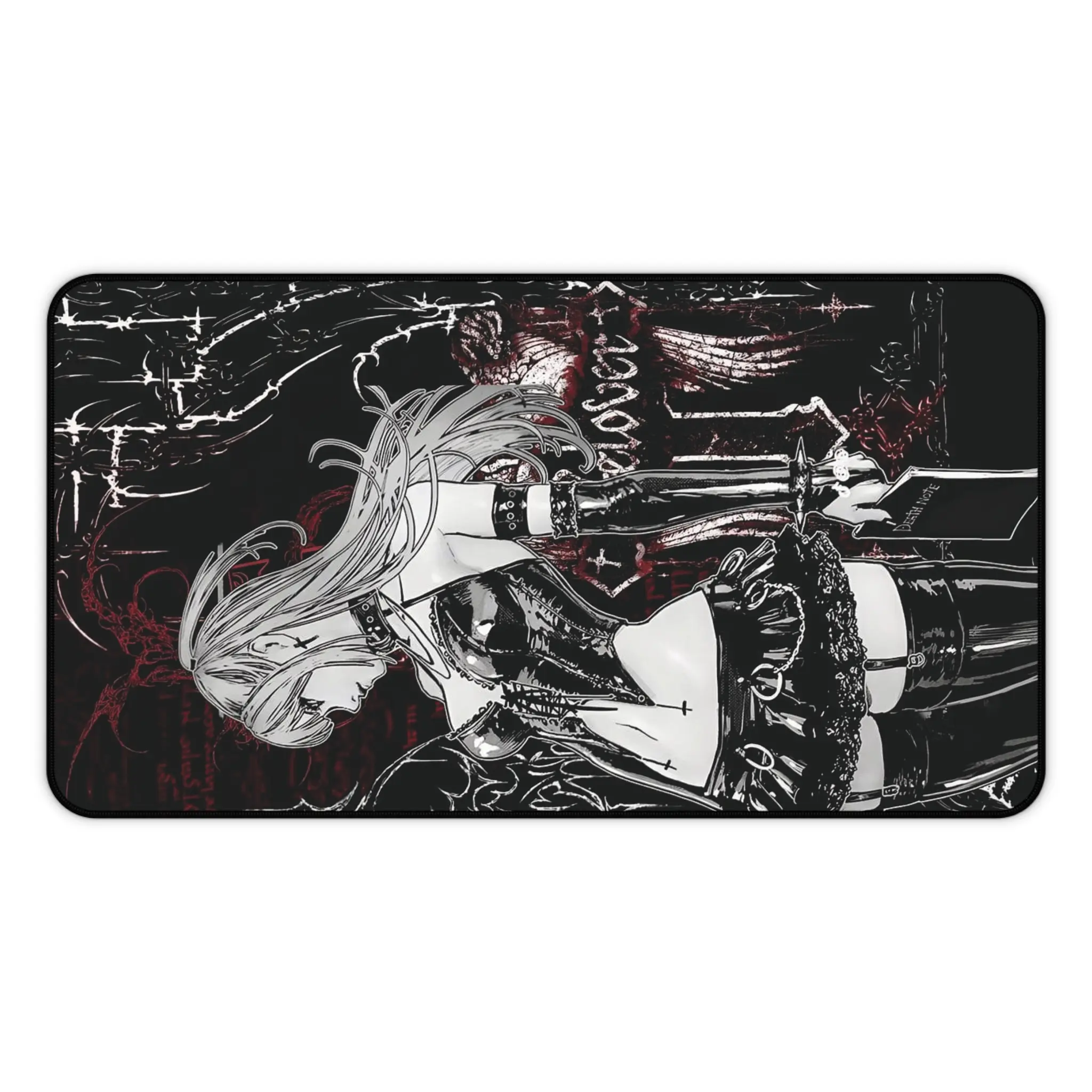 Death Note, Misa Amane, Gaming Mousepad, Desk Mat, Laptop Pad, Desk Accessory, Anime Merch