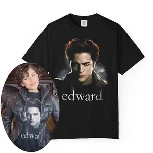 Edward Cullen Shirt, Zendaya Wearing Edward Cullen T Shirt, Twilight Movie Vintage T shirt