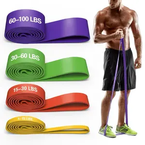 4-Level Resistance Bands – Full Body Muscle Training, Home & Gym Workout, Leg & Arm Exercise, Physical Therapy, Beginner Friendly, Durable Elastic Bands