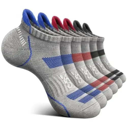 6pairs gray Heather 3620