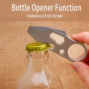 Multifunctional Edc Tool, Titanium Alloy Material, Easy to Carry Daily, Essential Multi-Tool for Everyday Use