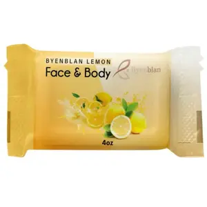 Nature Of Love Byenblan Lemon & Carrot Face & Body Soap for Skin Repair & Daily Glow - 2-Piece Body Care Pack, 10g Bars