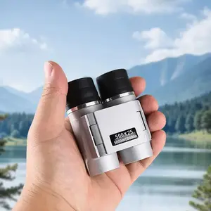 500x25 Binoculars, HD High Power Optical Prism Imaging Binoculars, Suitable for Outdoor Watching Concerts, Mountaineering, Camping