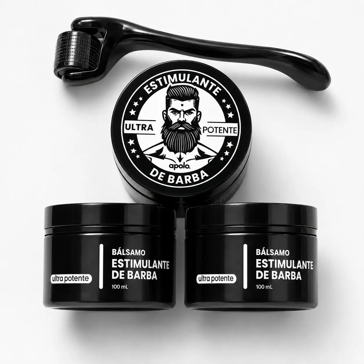 Apolo Ultra Potente Minoxidil Beard Cream - Men’s Targeted Thickening Formula, High-Potency Beard Stimulating Cream, For Patchy & Uneven Beard Zones, Support Follicle Vitality & Improve Sparse Spots, Build Your Ideal Full Beard