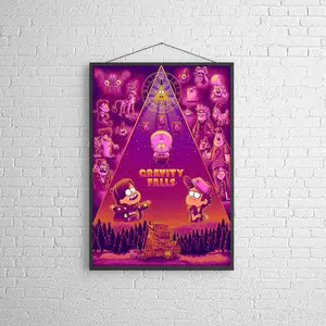 Gravity Falls Poster, Home Decor