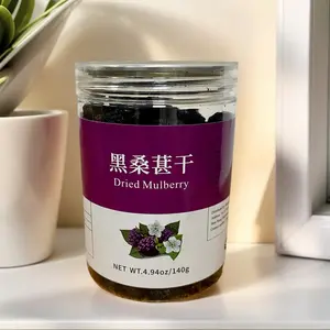140g dried black mulberries, no washing required. Simply soak in water before brewing directly into tea. Perfect as an everyday snack or mixed into yogurt for breakfast. Enjoy a sweet-tart flavor with a satisfying chew.