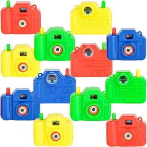 Mini Plastic Sea Life Camera Viewers, Set of 12, Children’s Pretend Play Prop with Images in Viewfinder, Fun Birthday Party Favors, Goodie Bag Fillers, Holiday Prize for Boys and Girls