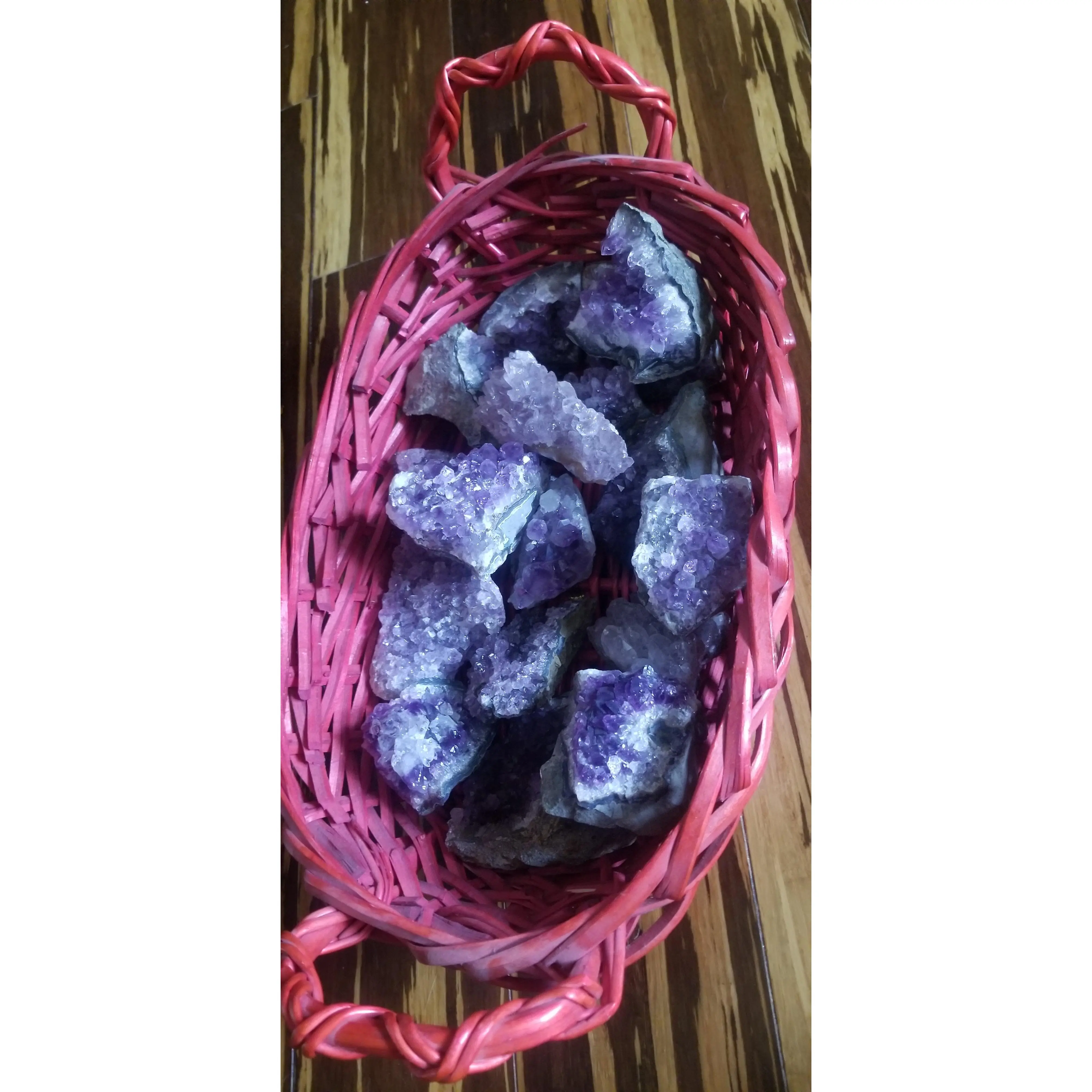 Natural Raw Amethyst Druse for Protection Balance Energy Magnification Versatile Use Crystal Healing Stone