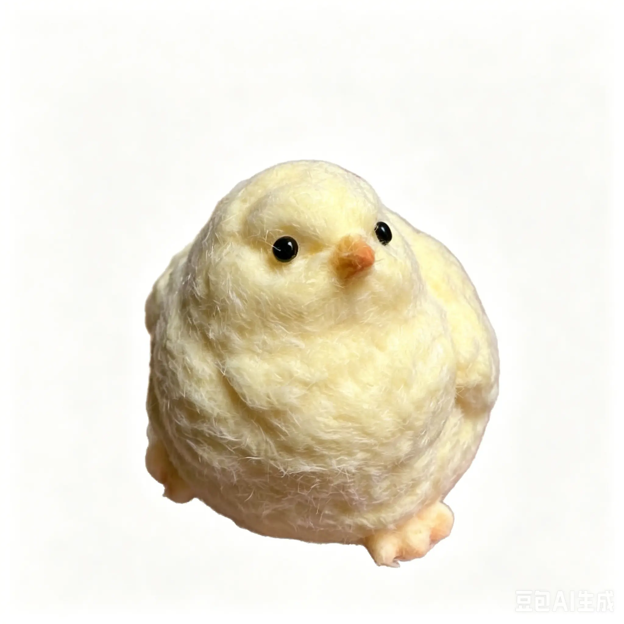 2pc Fluffy Chick Squishy Toy, Cute Slow Rising Sensory Squeeze Fidget Toy, Soft Stress Relief Desk Toy, Anxiety Relief Squishy, Novelty EDC Toy Gift for Kids and Adults