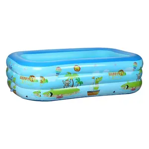 Inflatable Swimming Pool, Durable PVC Inflatable Swimming Pool, Easy To Carry and Store, Suitable for Summer Yard Water Entertainment Games, Parties and Gatherings